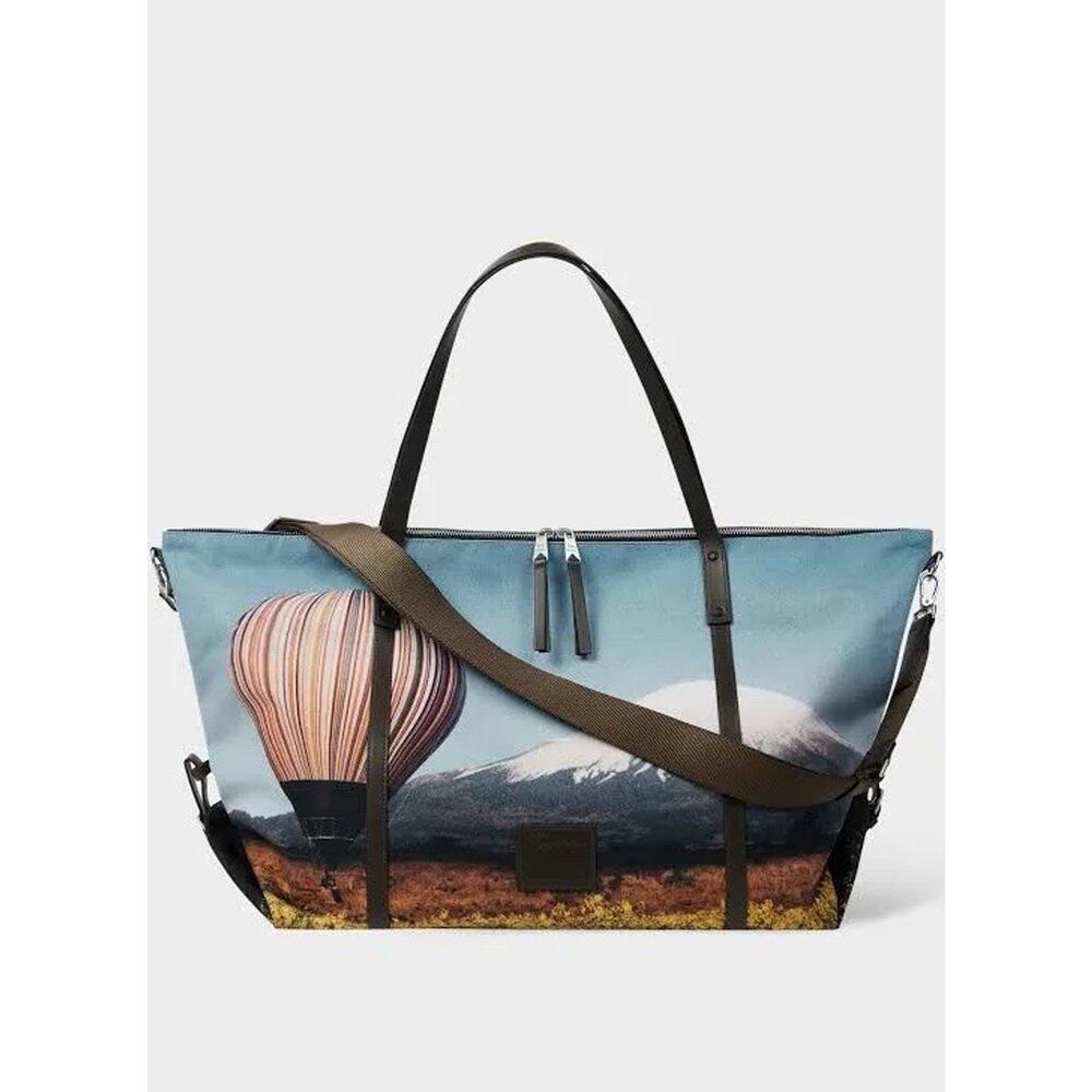 NWT $800 Paul Smith Multistripe Hot Air Balloon Fuji Duffel